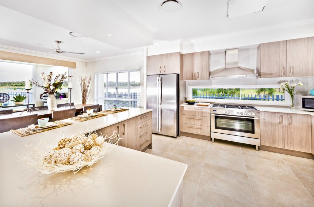Picture of beautiful modern kitchen
