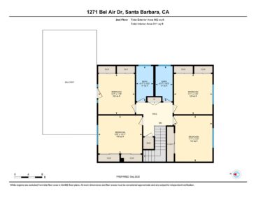 Floor plans for second story